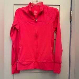 Like New GapBody Women's Athletic Zipper Bright Pink Jacket